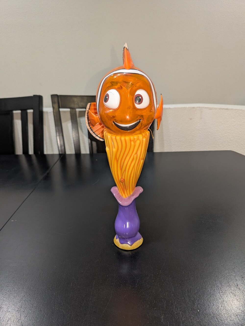 Vintage Disney On Ice Finding Nemo Light Up Spinning Toy Souvenir